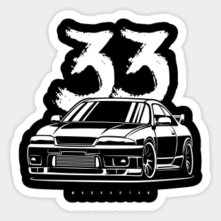 Skyline R33 Sticker